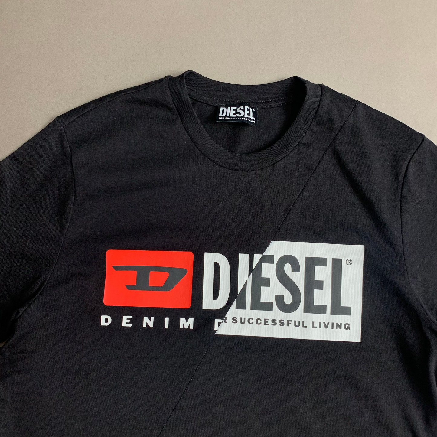 Camiseta Diesel T-Diego Cuty Preto