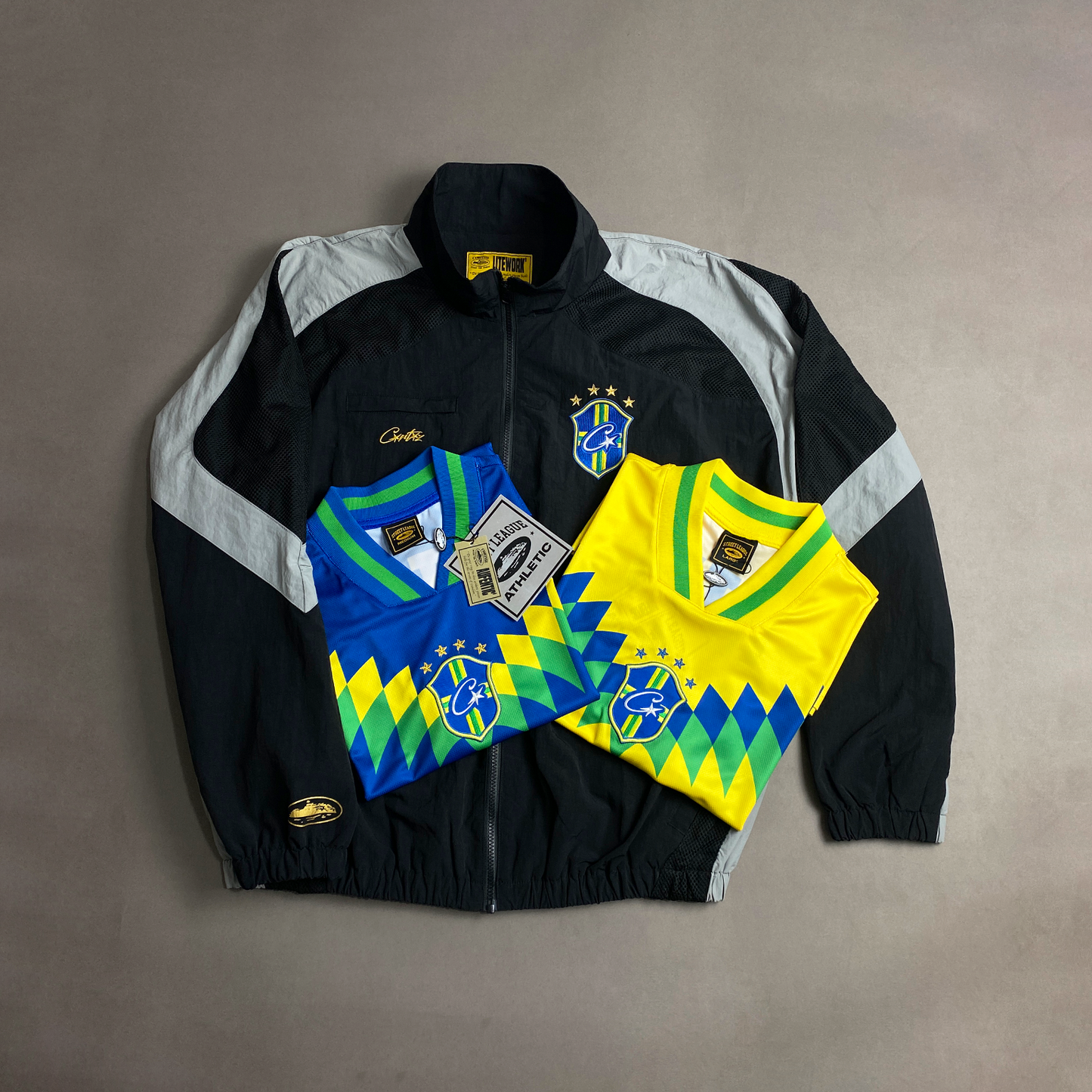 Jaqueta Corteiz Olympic Shuku - Brasil