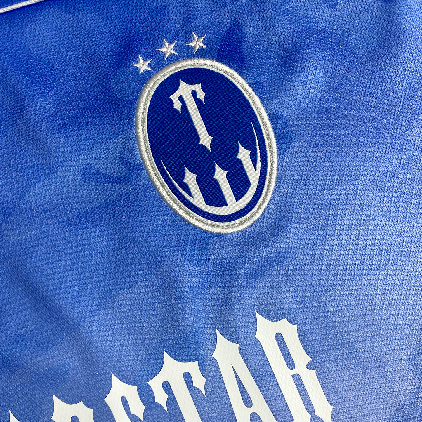 Camiseta TrapStar Ignorant Footbal Jersey Gradient Blue