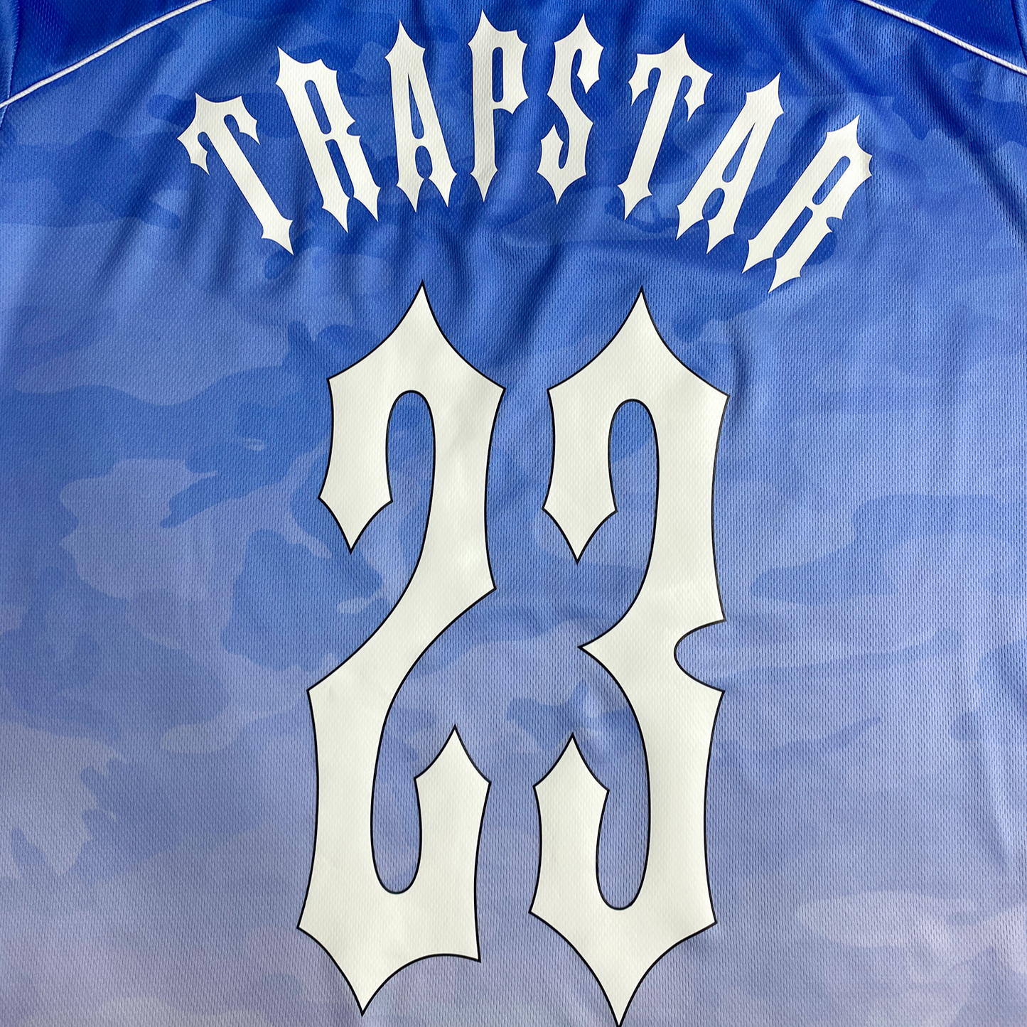 Camiseta TrapStar Ignorant Footbal Jersey Gradient Blue